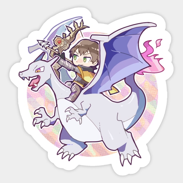 Claude Barbarossa Sticker by urufangu